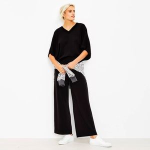 Lou & Grey - Signature Softblend - Wide Leg Pants - Black